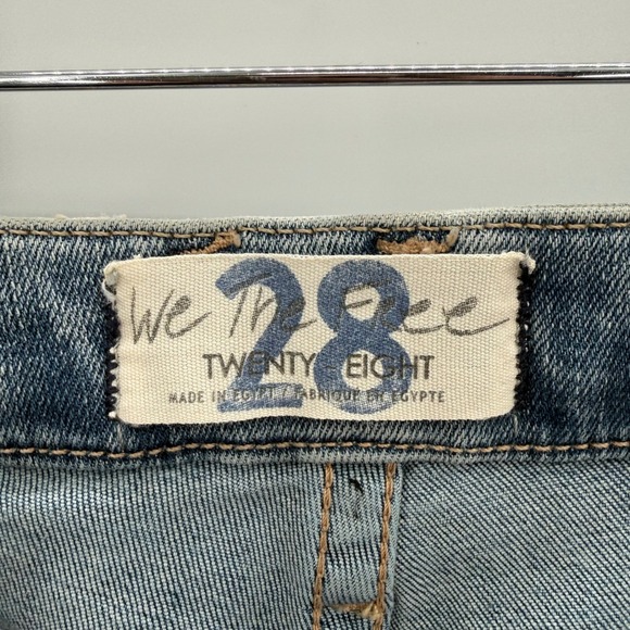 Free People We The Free High Waisted Skinny Jeans Womens 28 Blue Denim OBII33447 - Picture 5 of 9